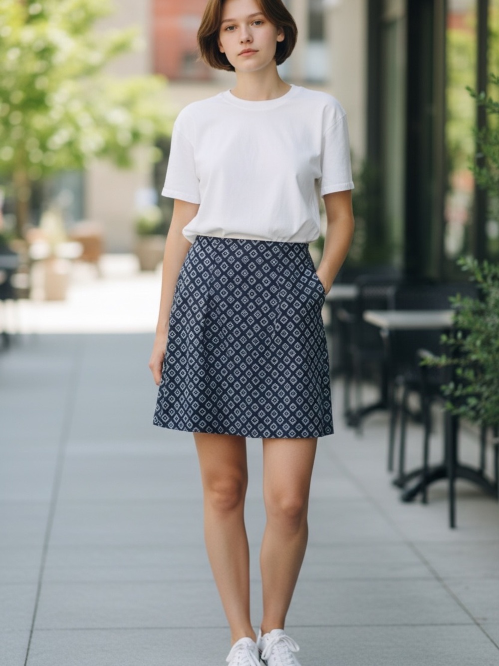 Hollister NWT Ultra High-Rise Floral Mini Skirt XXS Black